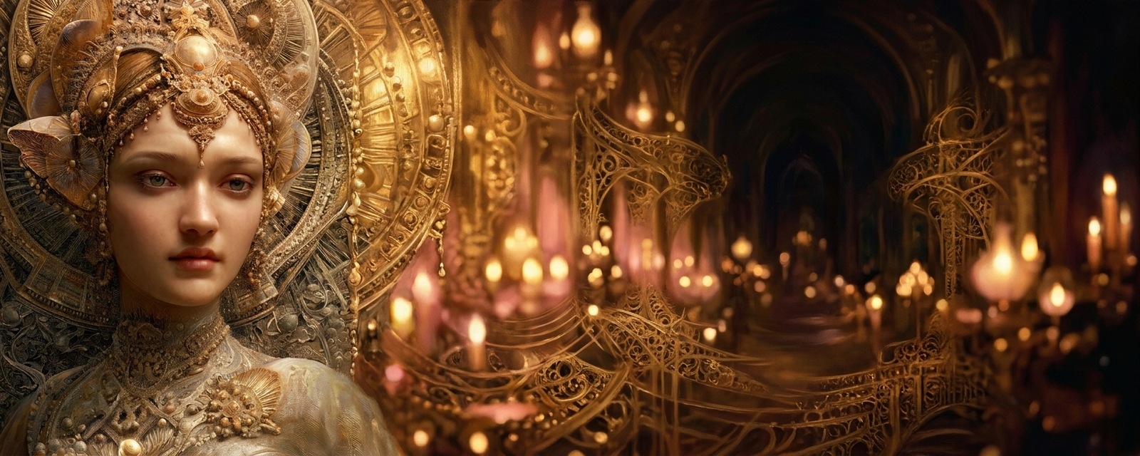 Lila in Gold — Chitrakara